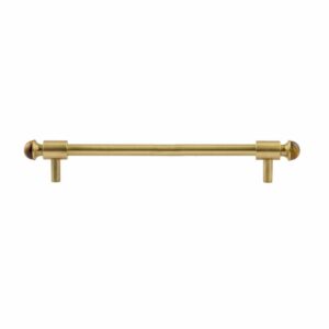 Furniture pull handle with Tiger's Eye 192mm